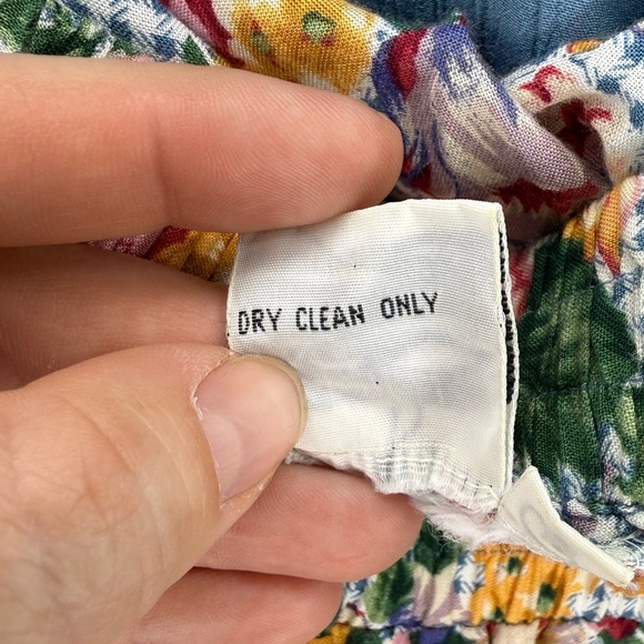 Vintage "Lacy Afternoon" Two-Piece Floral Dress Set by Shell Kepler – Size M - Picture 16 of 16